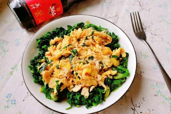 酱鸡蛋拌菠菜的做法图解14
