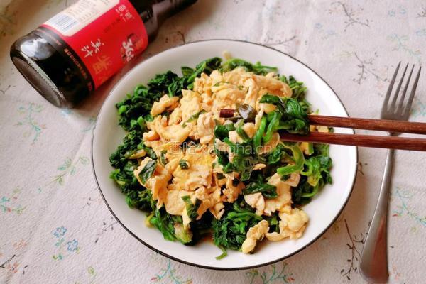 酱鸡蛋拌菠菜的做法图解15