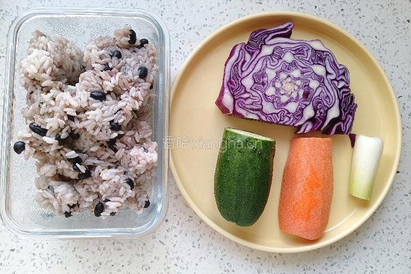 炒黑豆饭的做法图解2