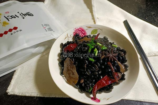 香炒黑豆的做法图解7