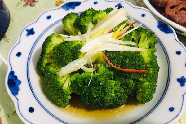 白灼西兰花的做法图解7