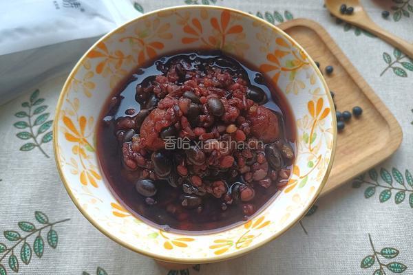 黑豆杂粮粥的做法图解7