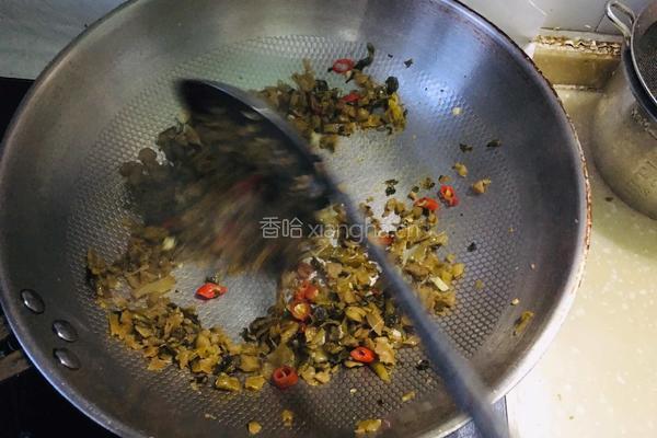 外婆菜炒鸡蛋的做法图解6