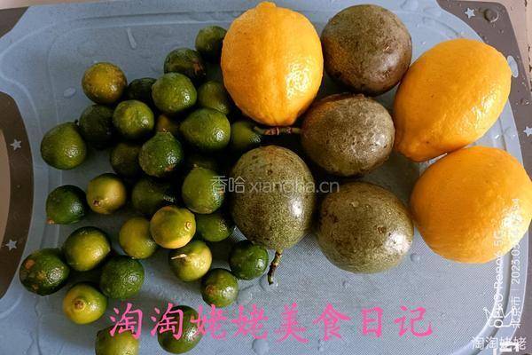 青柠水果茶的做法图解3