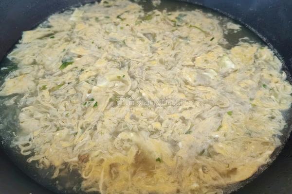 荠菜根蛋花汤的做法图解11