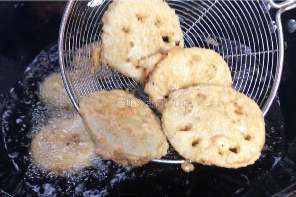 外酥里嫩藕夹的做法图解8