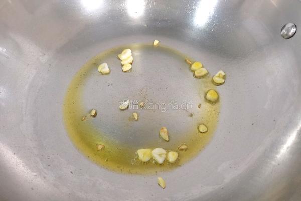 鲜露黄豆酱炒青菜的做法图解2
