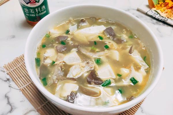 平菇豆腐汤的做法图解10