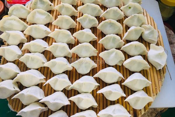 韭菜鸡蛋水饺的做法图解11