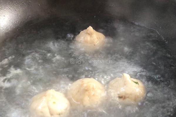 芹菜馅芋头圆子的做法图解10