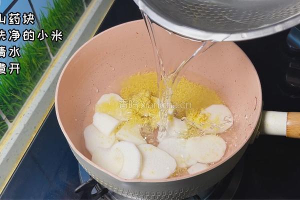 山药小米羹的做法图解1