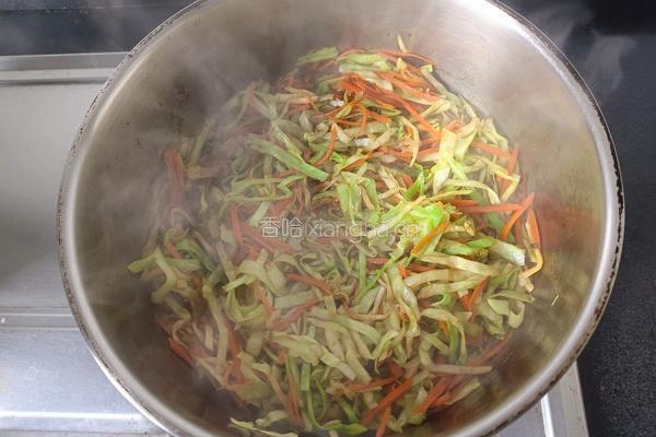 酱炒三色时蔬的做法图解8