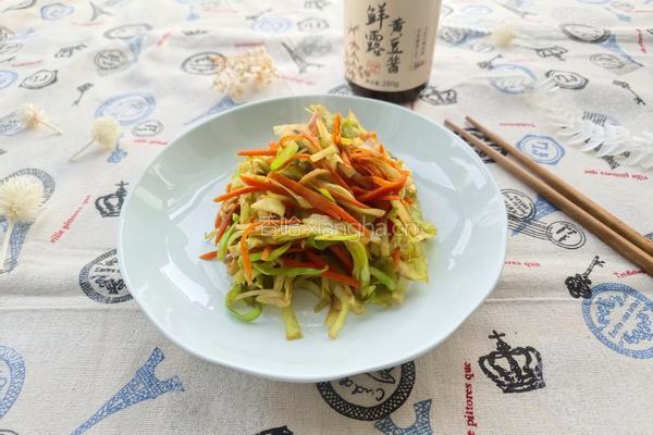 酱炒三色时蔬的做法图解9