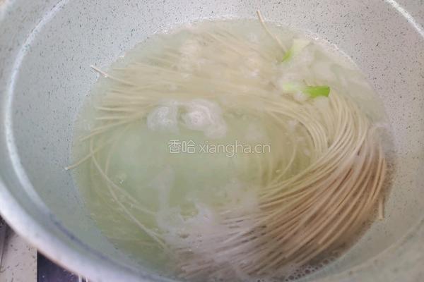五分钟快手素面的做法图解6