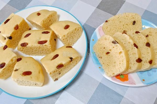 葡萄干发糕的做法图解13