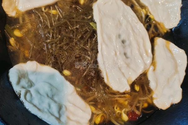 豆芽粉丝贴喝饼的做法图解18