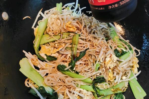 香畴美汁酱油炒面的做法图解9