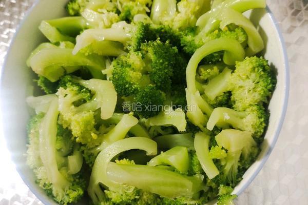 蒜蓉西蓝花的做法图解8