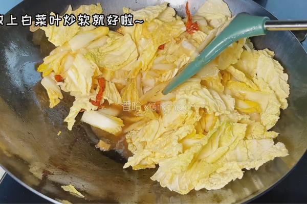 酸辣白菜的做法图解4