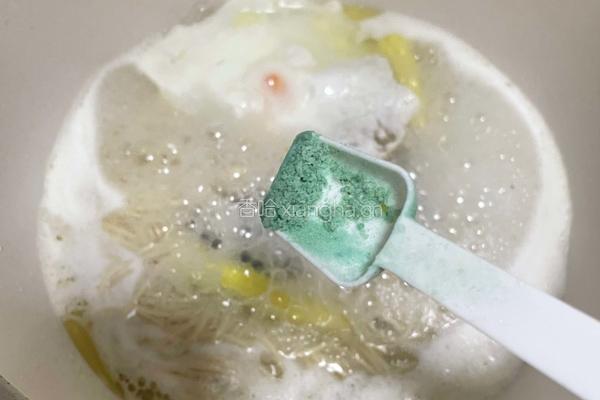 贻贝荞麦面的做法图解7
