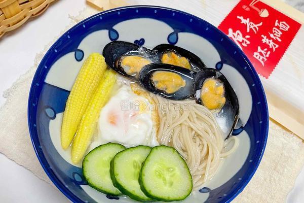 贻贝荞麦面的做法图解11
