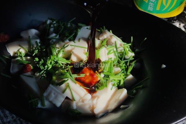 小葱拌豆腐的做法图解6