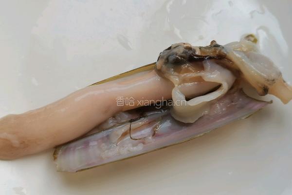 清蒸蛏子的做法图解3