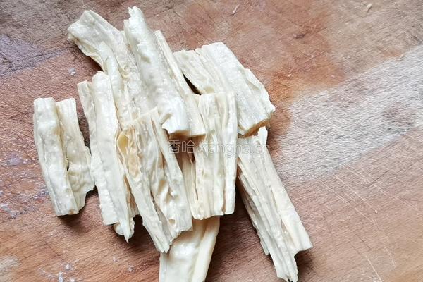 凉拌腐竹的做法图解2