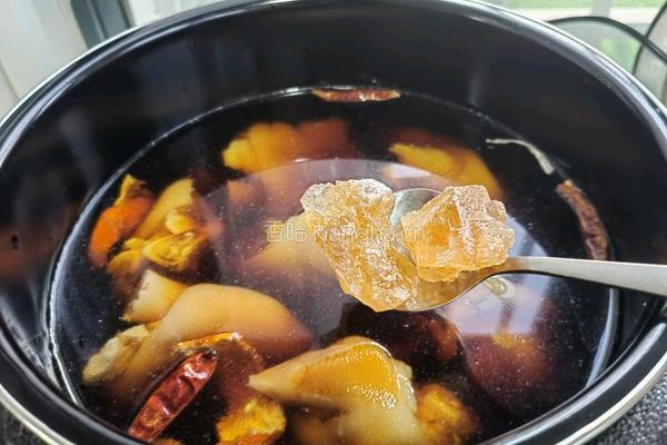 压力锅煲猪蹄汤的做法图解6