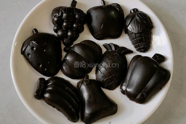 diy巧克力（蛋糕装饰品）的做法图解4