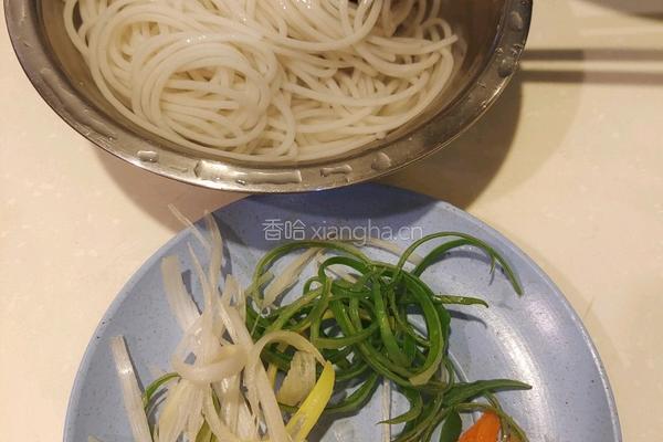 沙姜酱拌米线的做法图解6