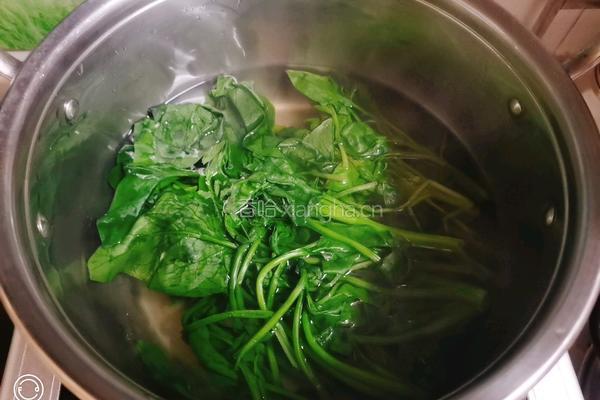 菠菜豆腐（奥莱奥特级初榨橄榄油）的做法图解5