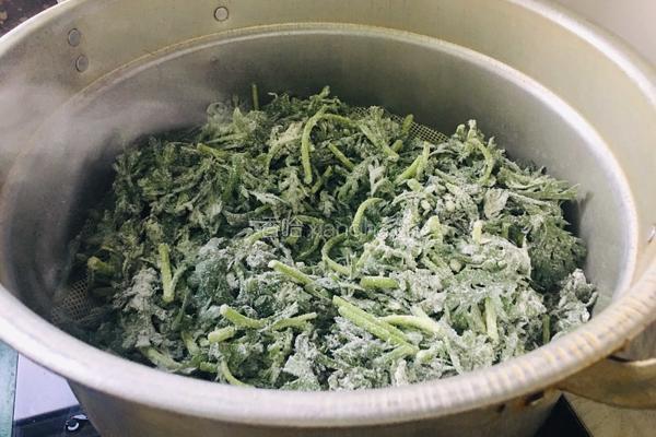 蒸拌茼蒿的做法图解4