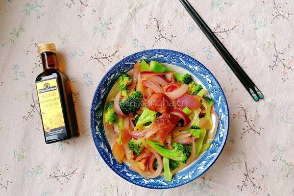 橄榄油时蔬小炒的做法图解17