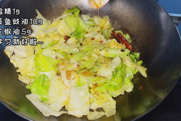手撕莲花白的做法图解4