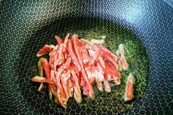京酱肉丝的做法图解3