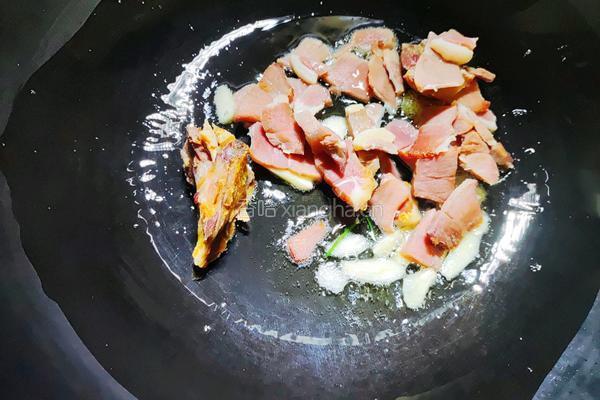 鲜香春笋炒火腿的做法图解9