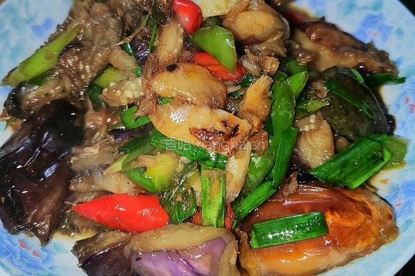咸鱼茄子的做法图解10