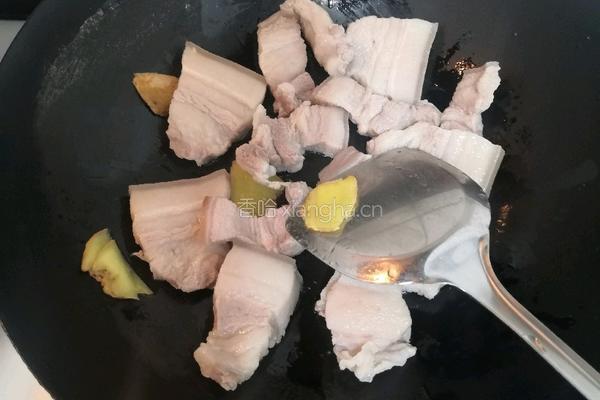 百叶红烧肉的做法图解8
