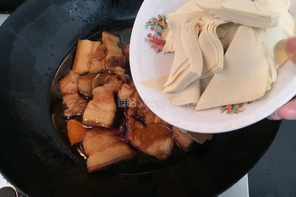 百叶红烧肉的做法图解12