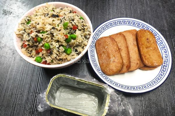 午餐肉饭团的做法图解8