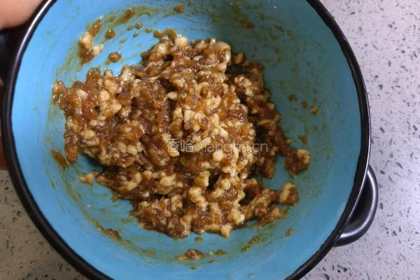香菜肉饼的做法图解6