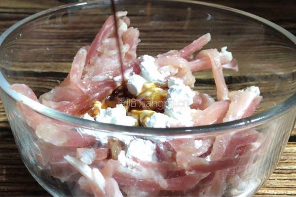 四季豆炒肉的做法图解3