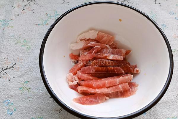 芸豆炒肉丝的做法图解4