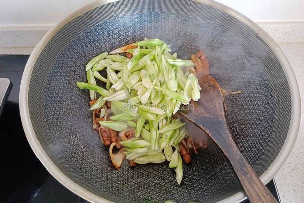芸豆炒肉丝的做法图解12