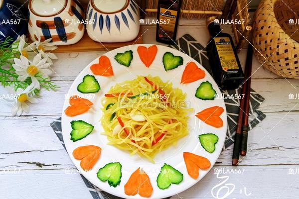 清炒土豆丝的做法图解10