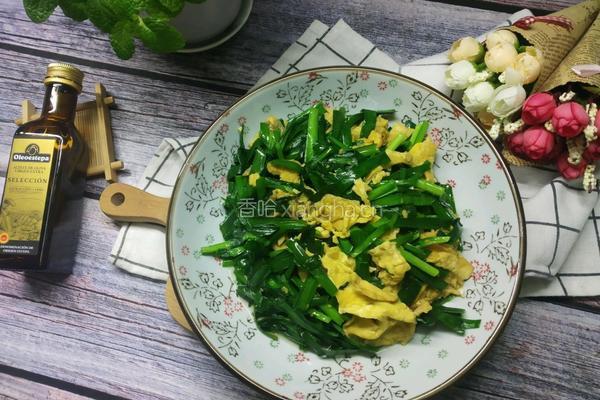 韭菜炒鸡蛋的做法图解10
