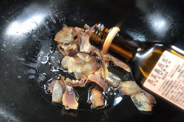 腊肉炒藜蒿的做法图解6