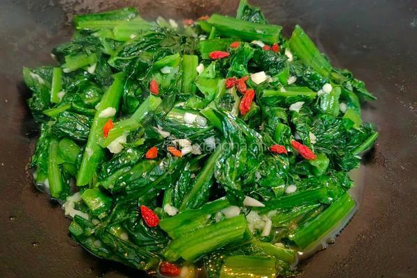 橄榄油炒莴苣叶的做法图解5