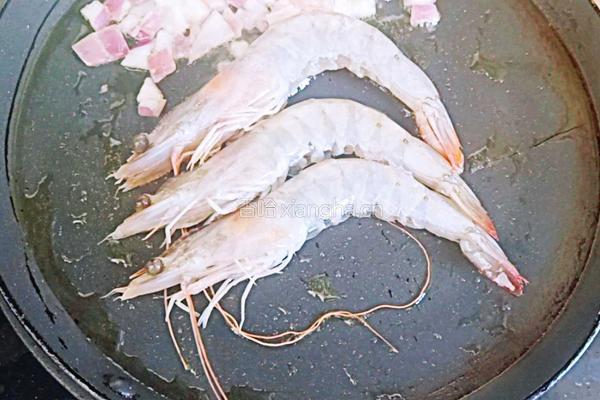 橄榄嫩煎柠檬虾的做法图解6